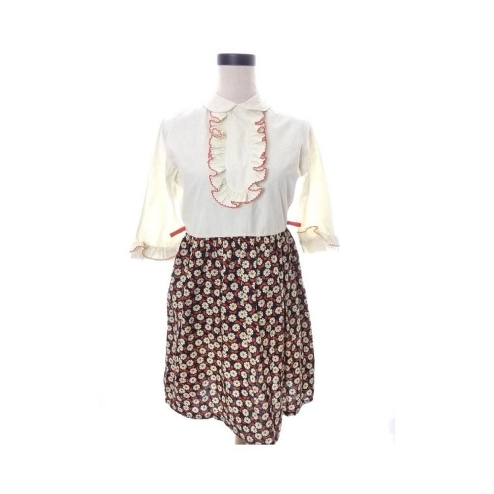 Vintage floral mini sears dress